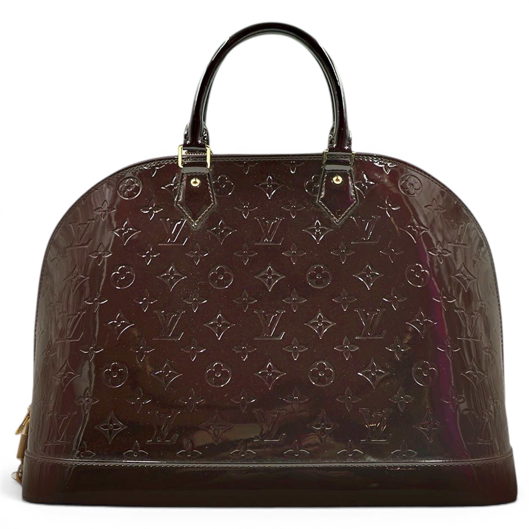 Alma patent leather handbag