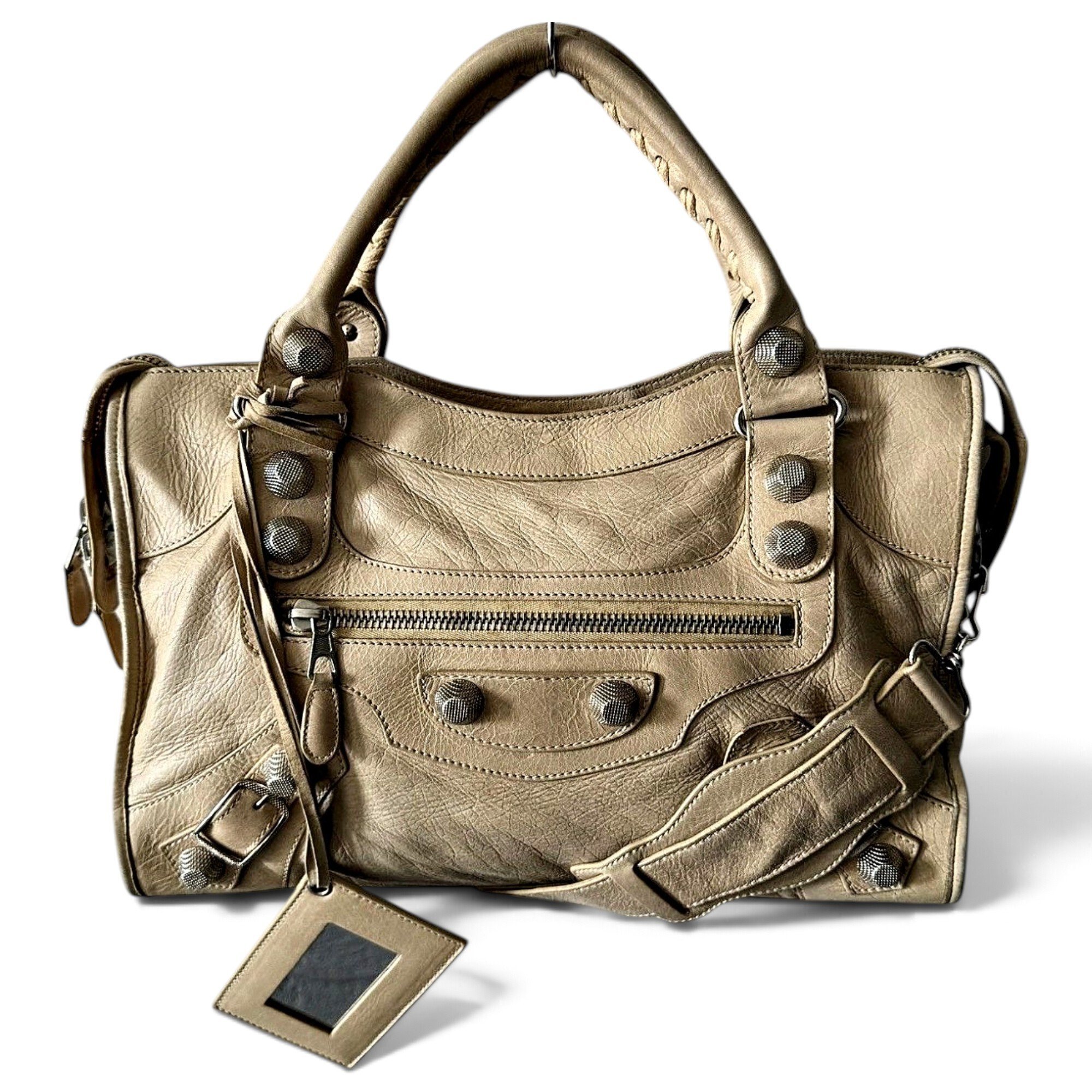 Balenciaga City leather handbag