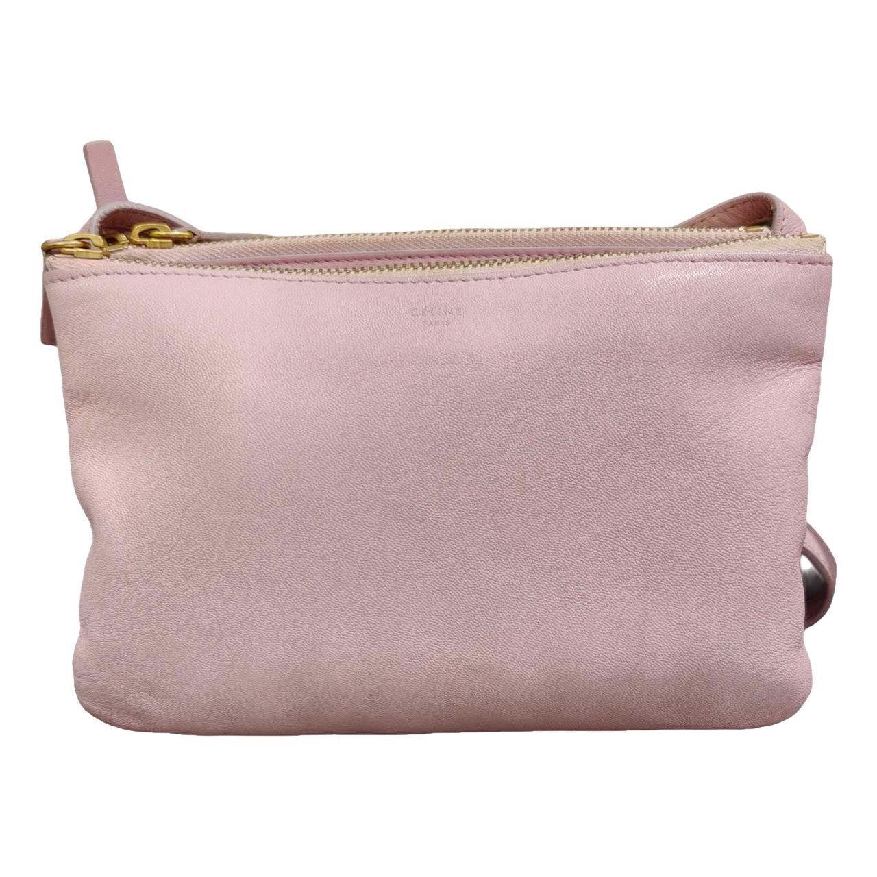 Trio leather crossbody bag