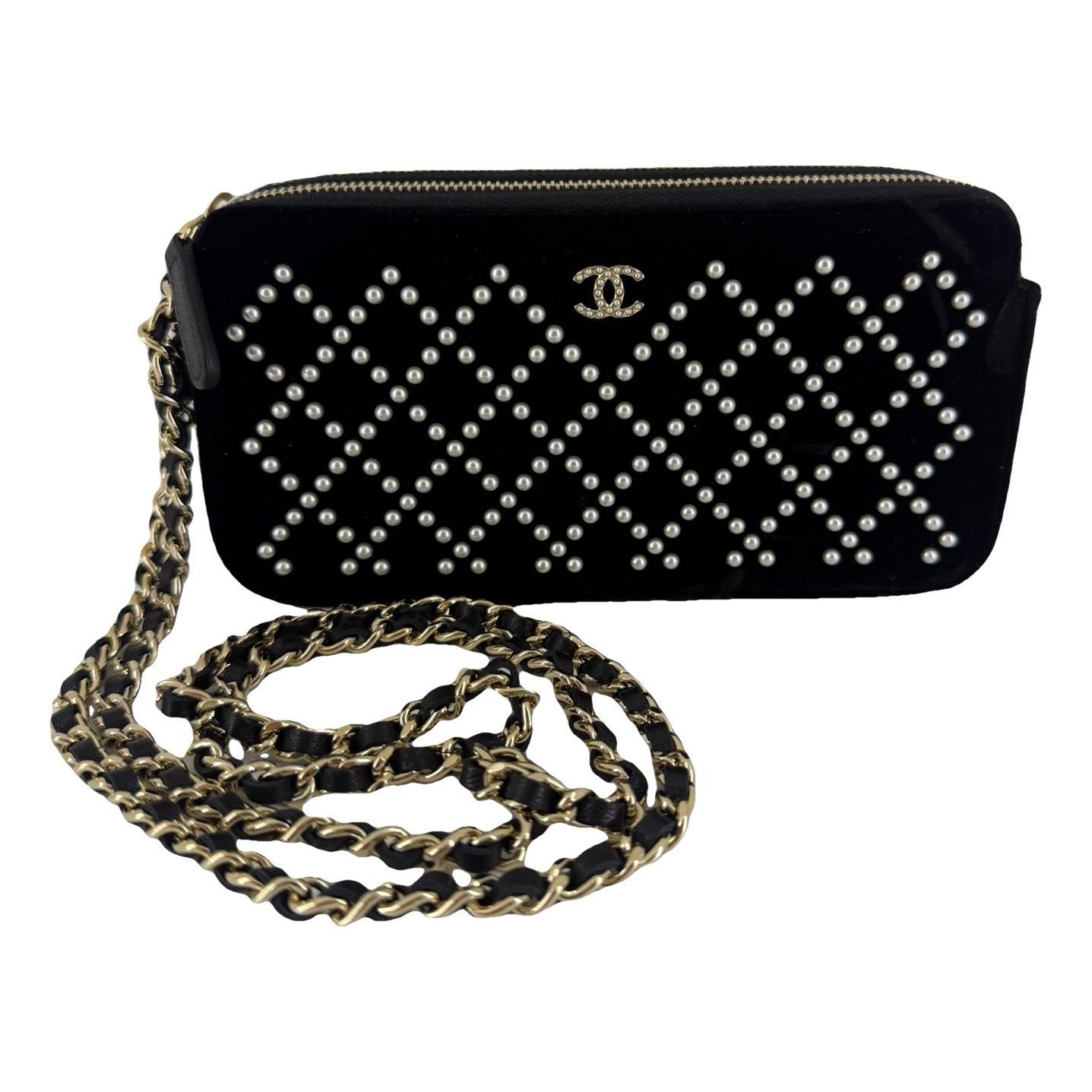 Velvet crossbody bag