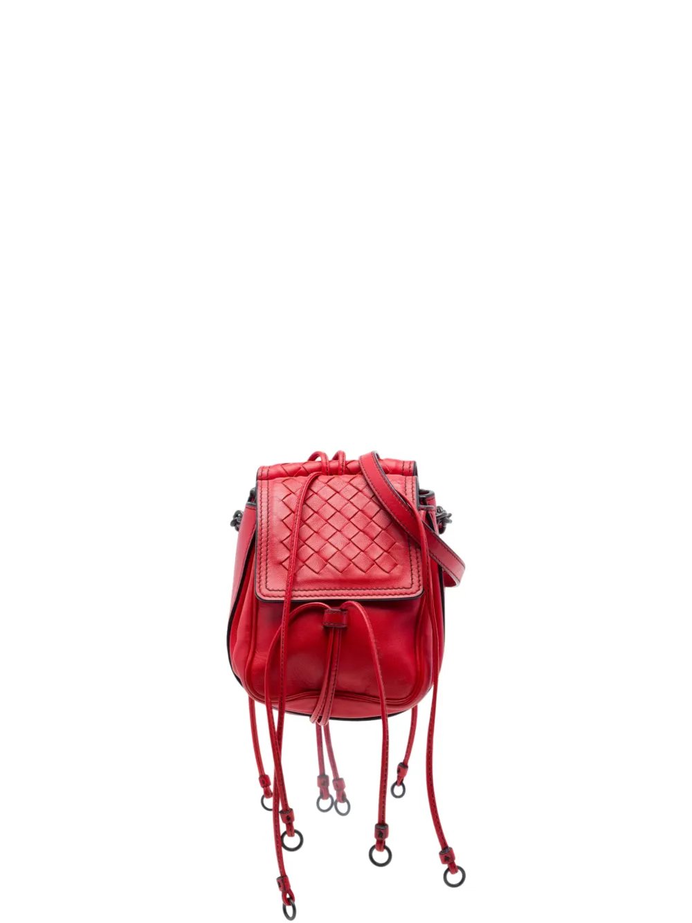 2012-2026 Nappa Intrecciato Double Sided Flap crossbody bag
