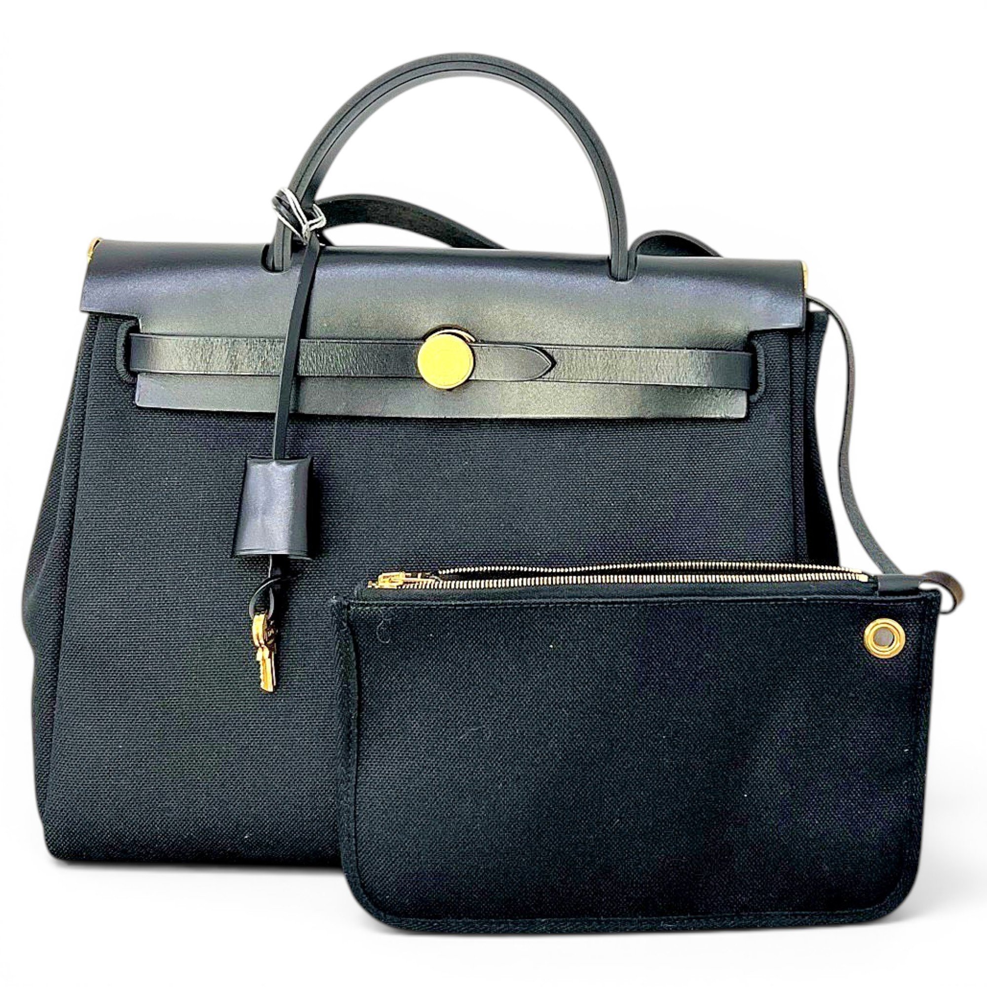 Herbag leather handbag