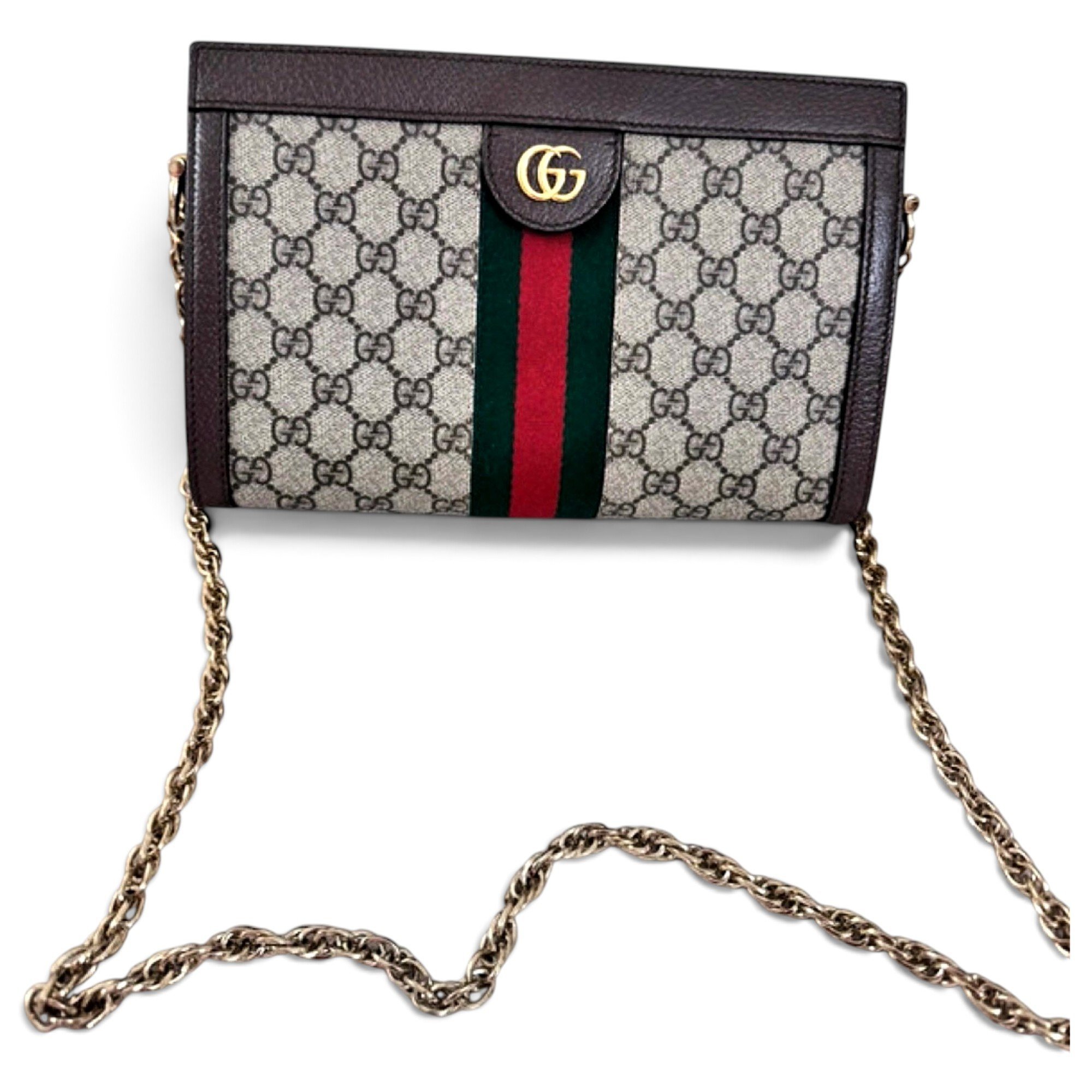 Ophidia leather handbag