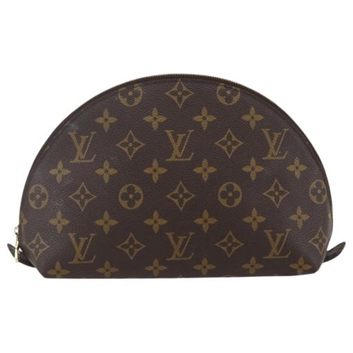 Leather vanity case