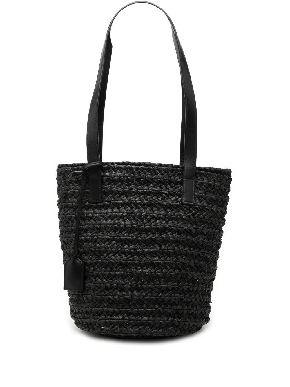 2019 Small Raffia Panier tote bag