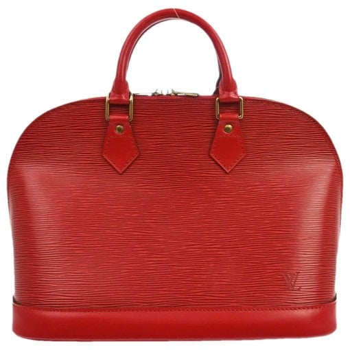 Alma leather handbag
