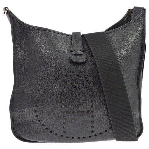 Evelyne leather handbag