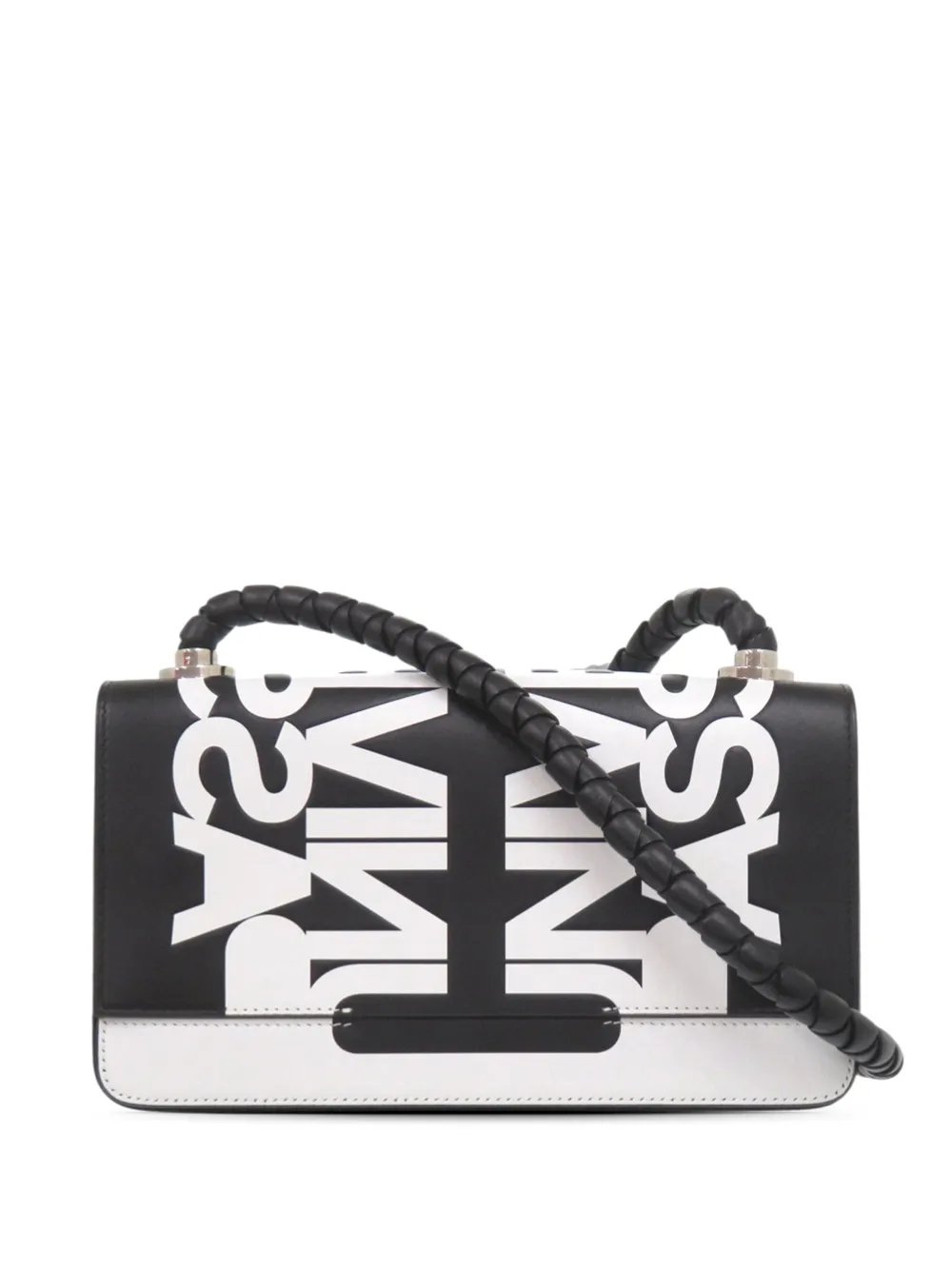 Burberry 2018-2023 Bicolor Printed Leather Universal Passport crossbody bag