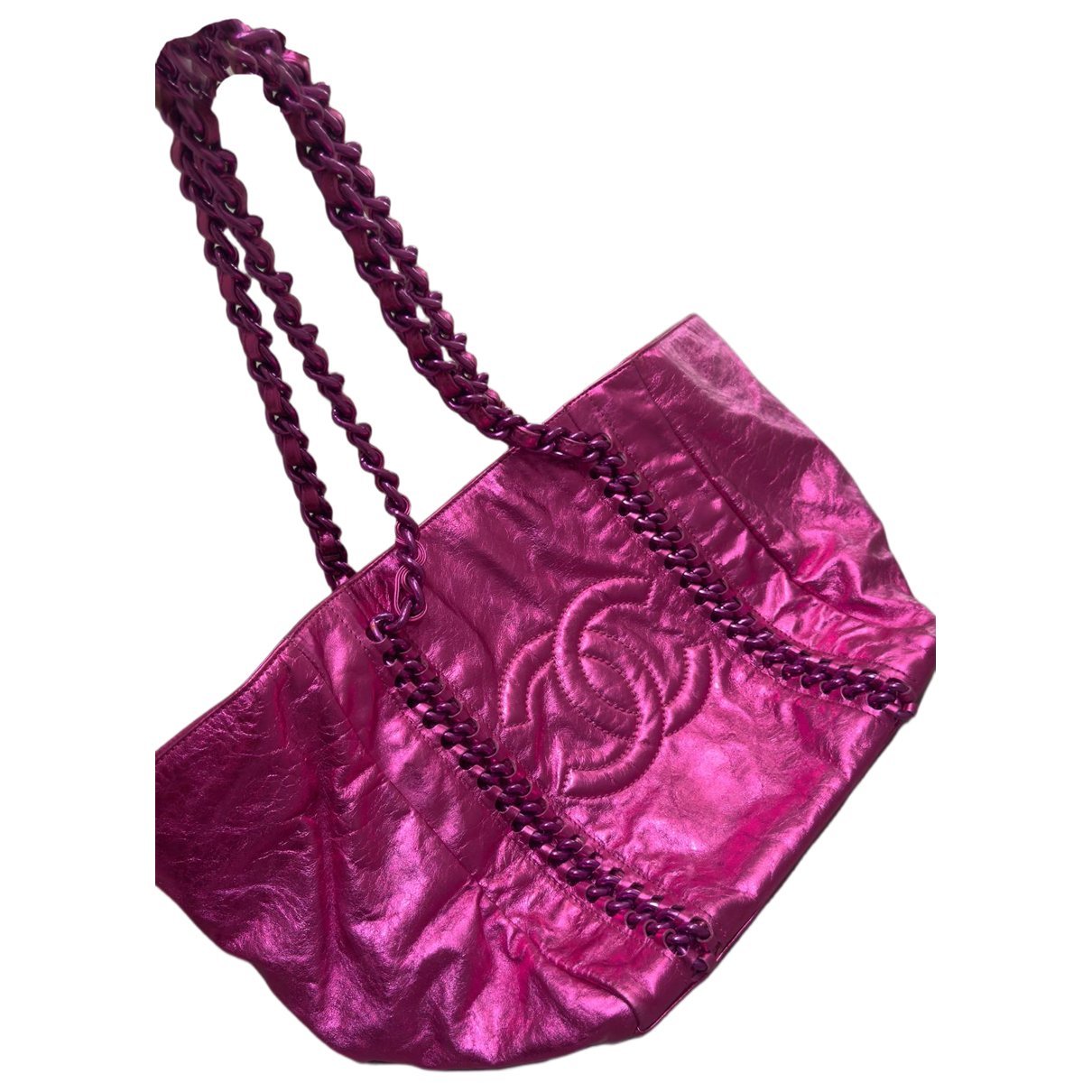 Leather tote