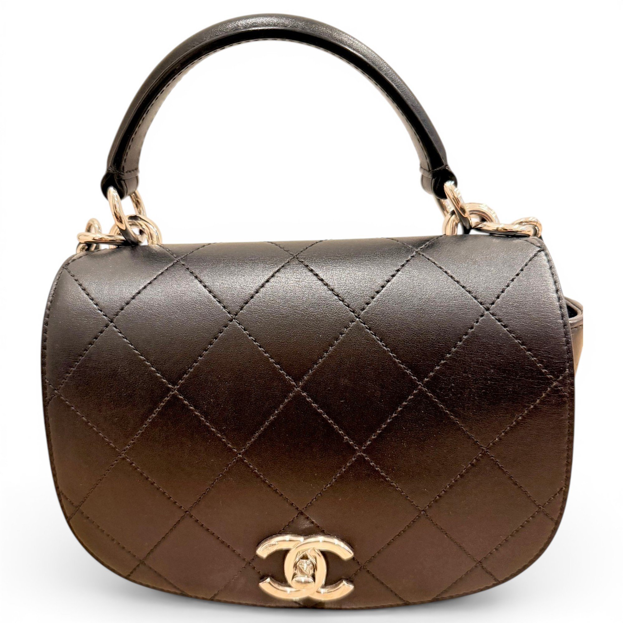 Coco Curve leather crossbody bag