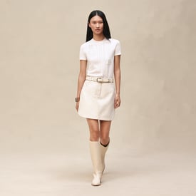 "Etriers Remix" short-sleeve sweater