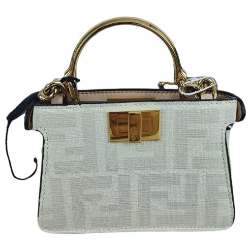Peekaboo leather handbag