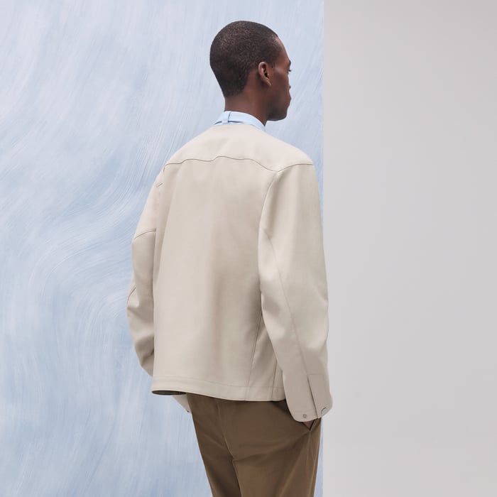 Corde Zipped Straight Cut Jacket