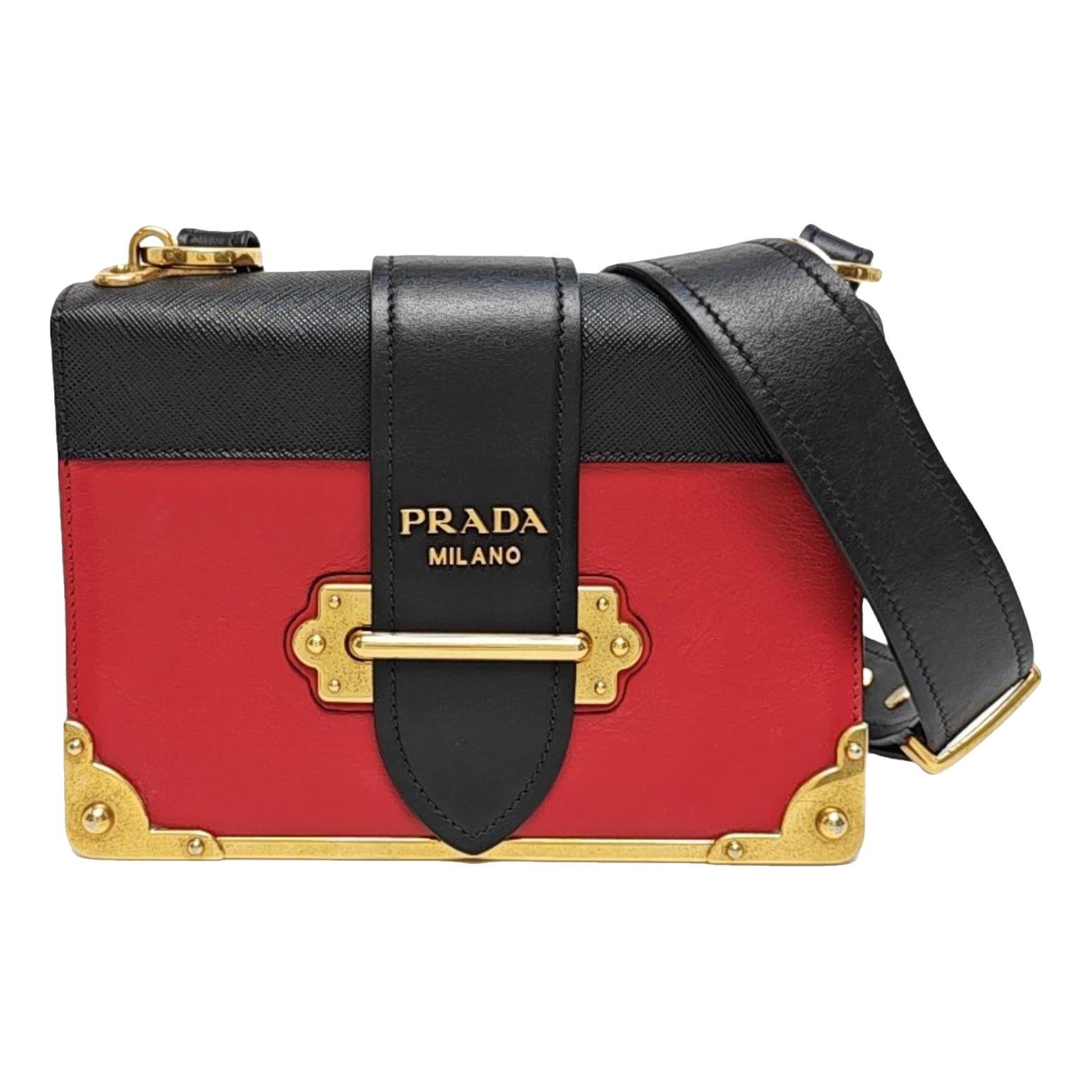 Cahier leather crossbody bag