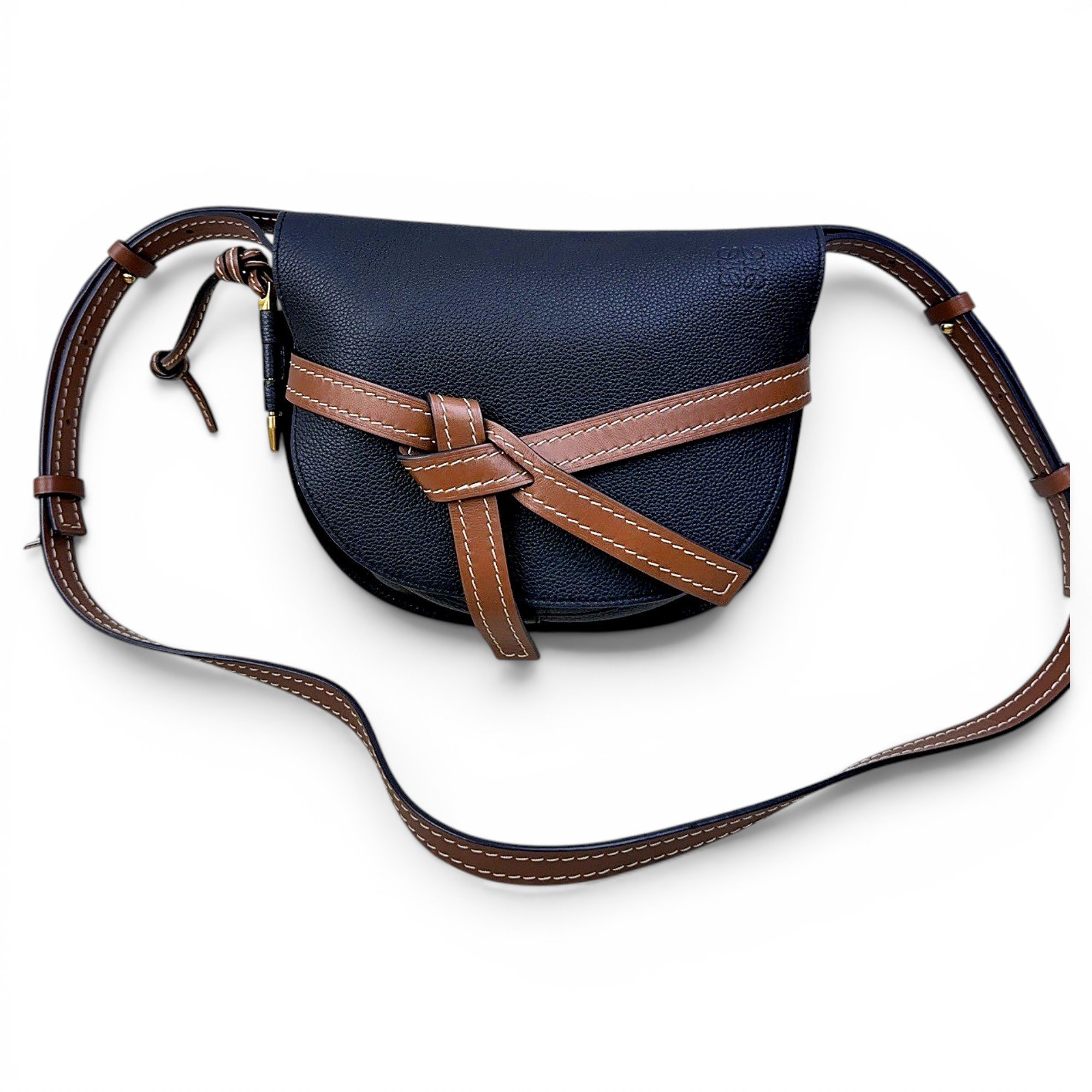 Gate leather handbag