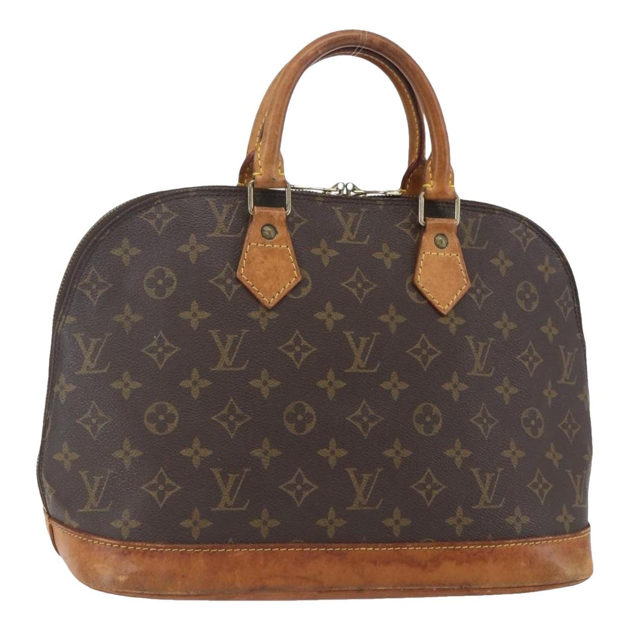 Alma leather handbag