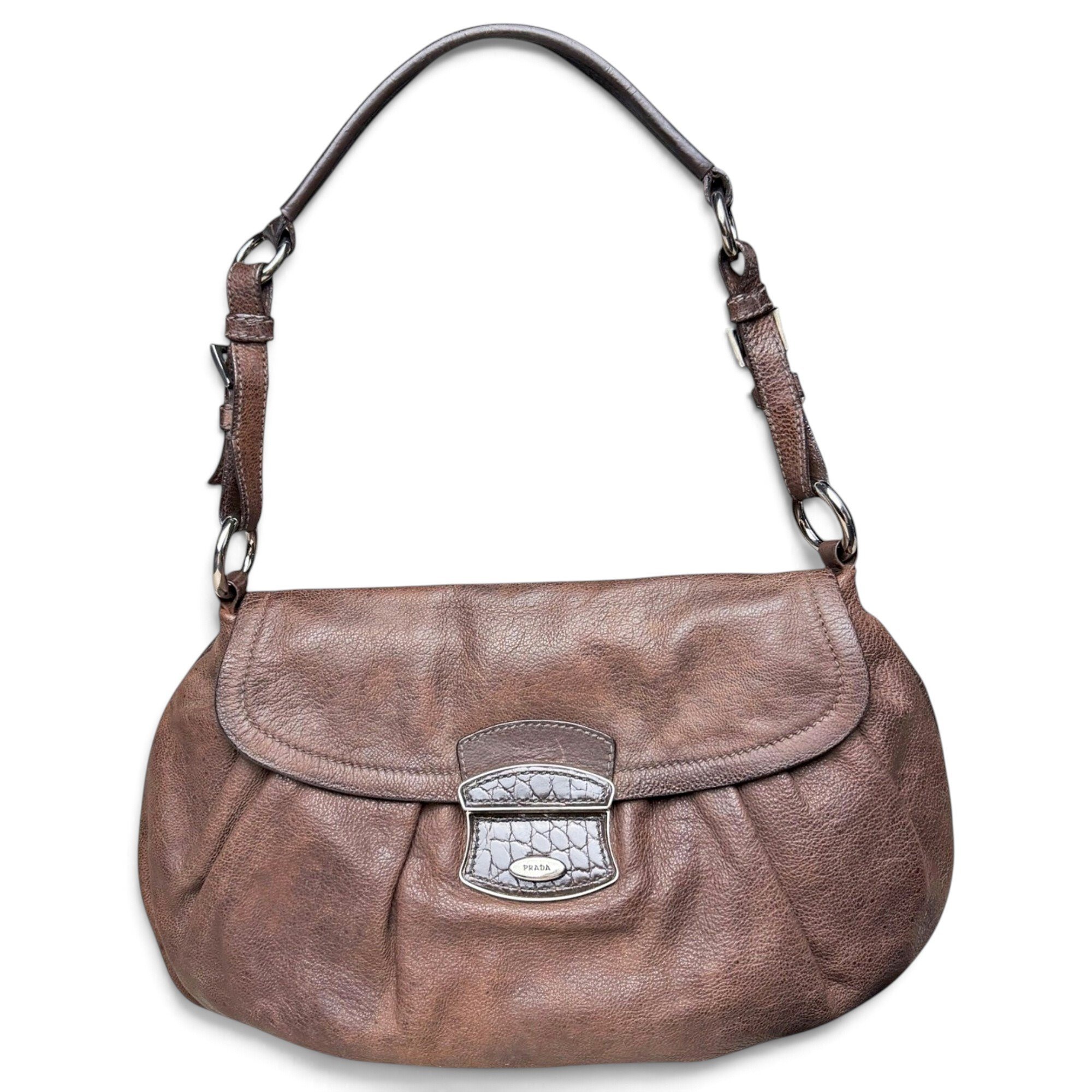 Leather handbag