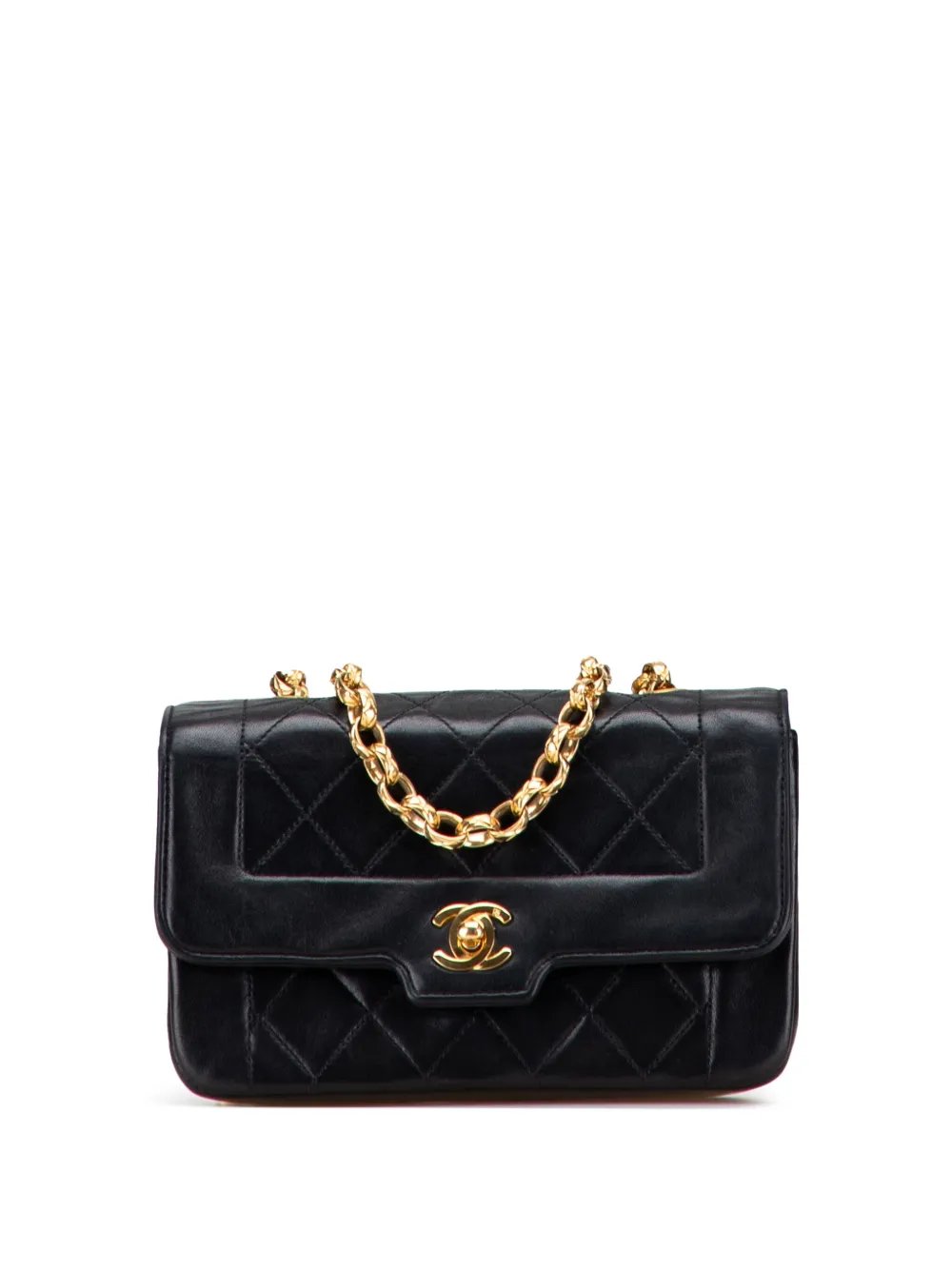 1989-1991 Mini Quilted Lambskin Single Flap crossbody bag