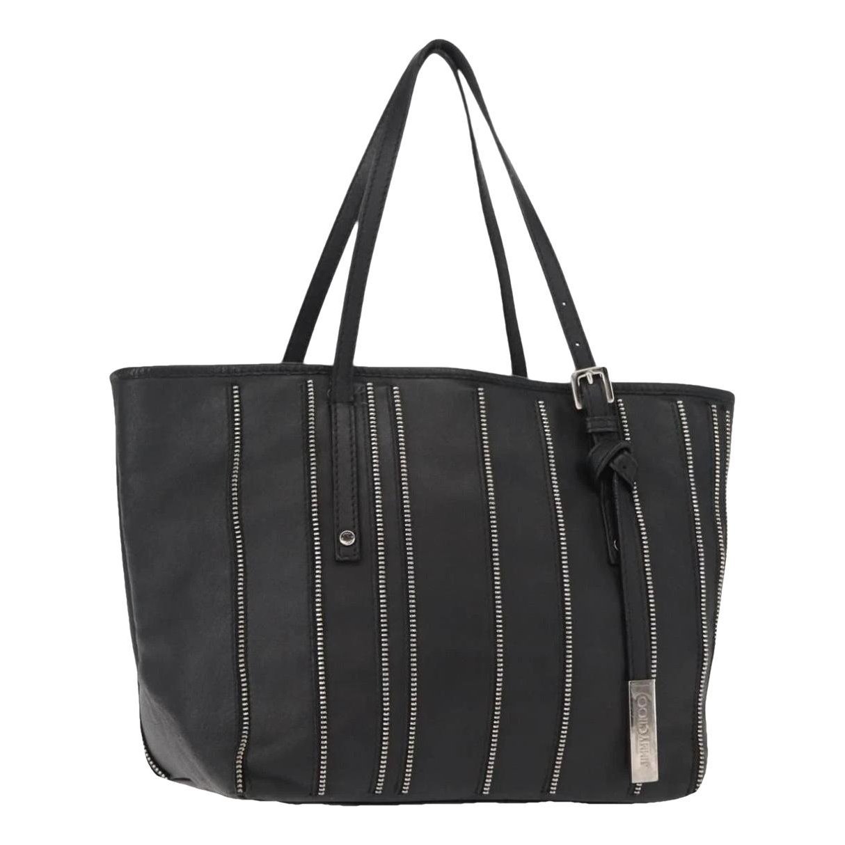Leather tote