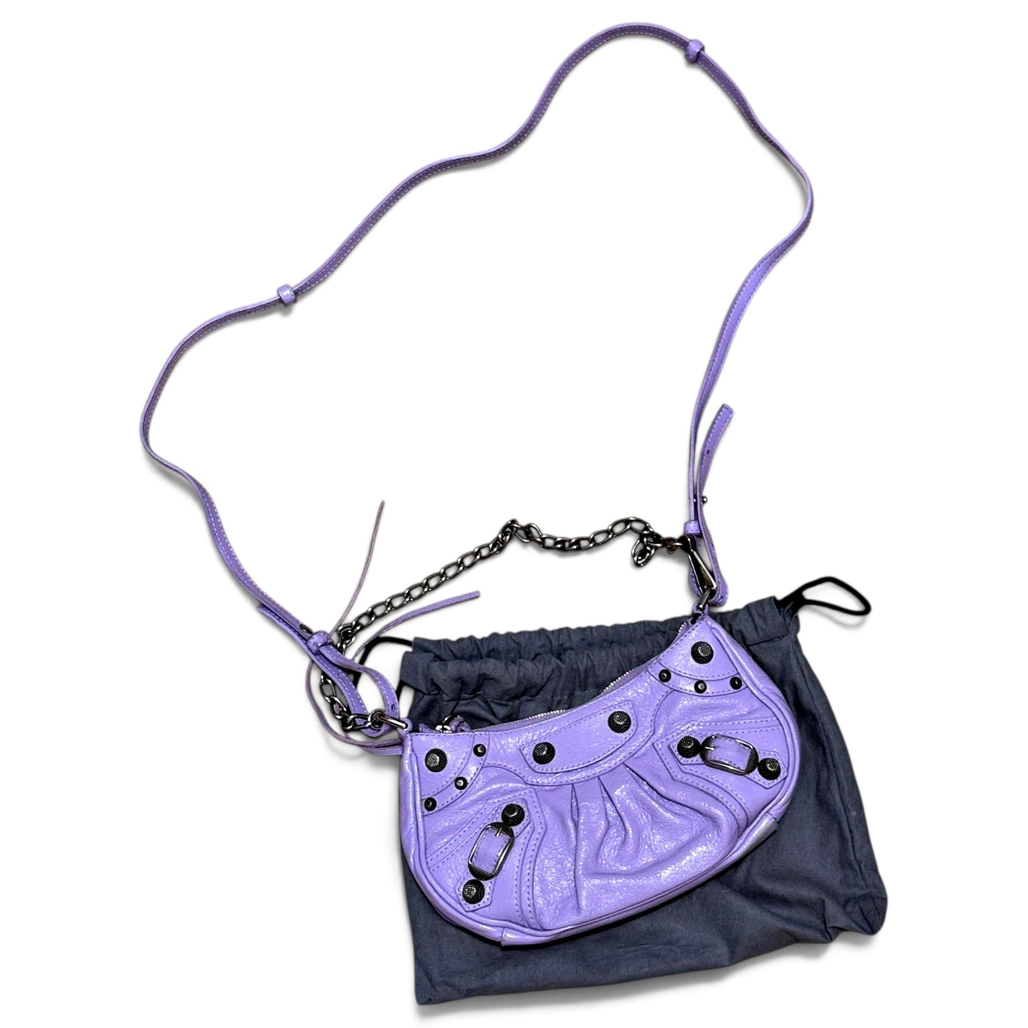 Le Cagole leather handbag