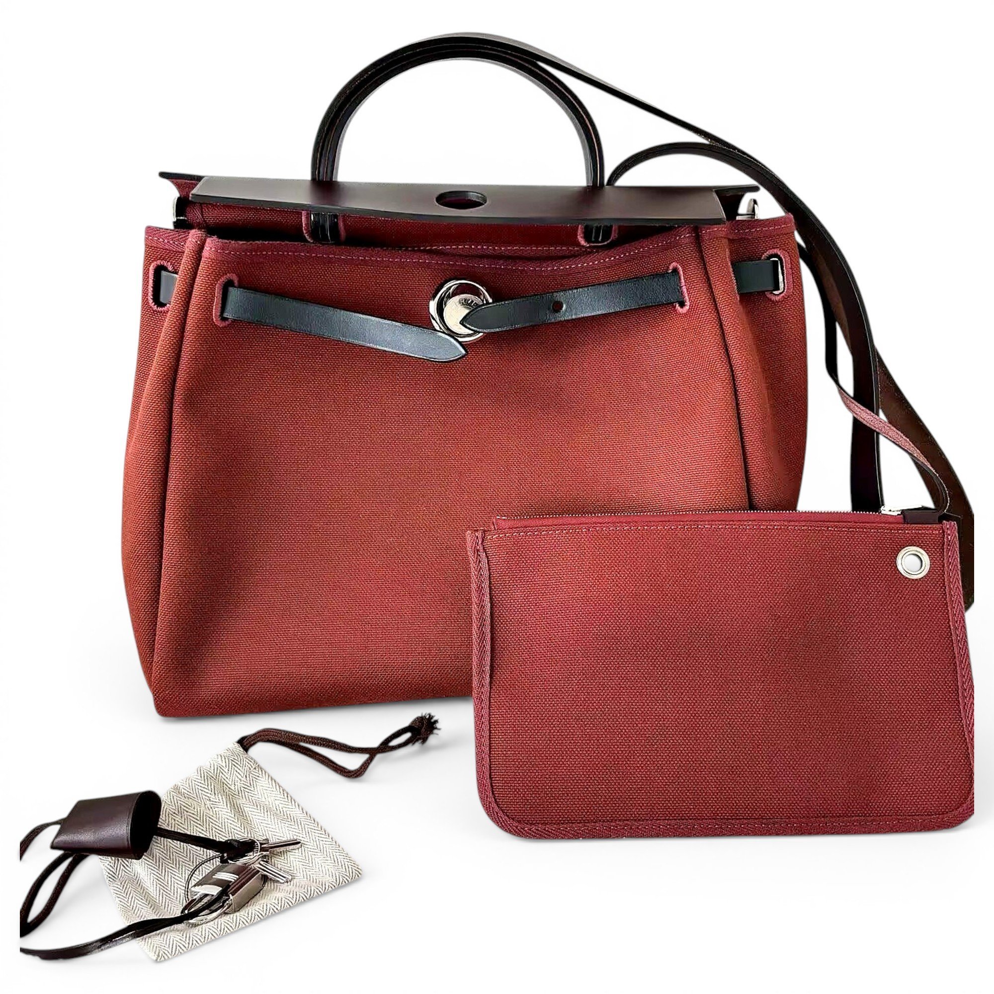 Herbag leather handbag