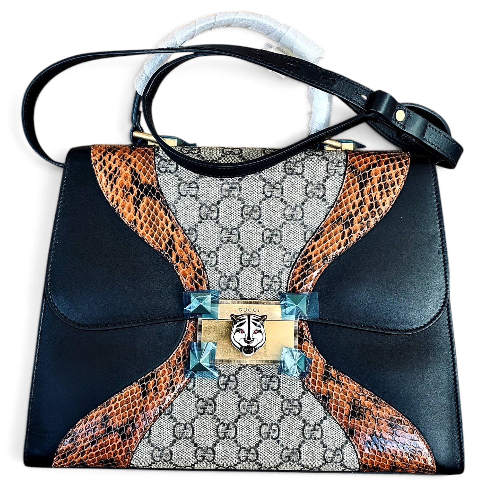 Osiride leather handbag