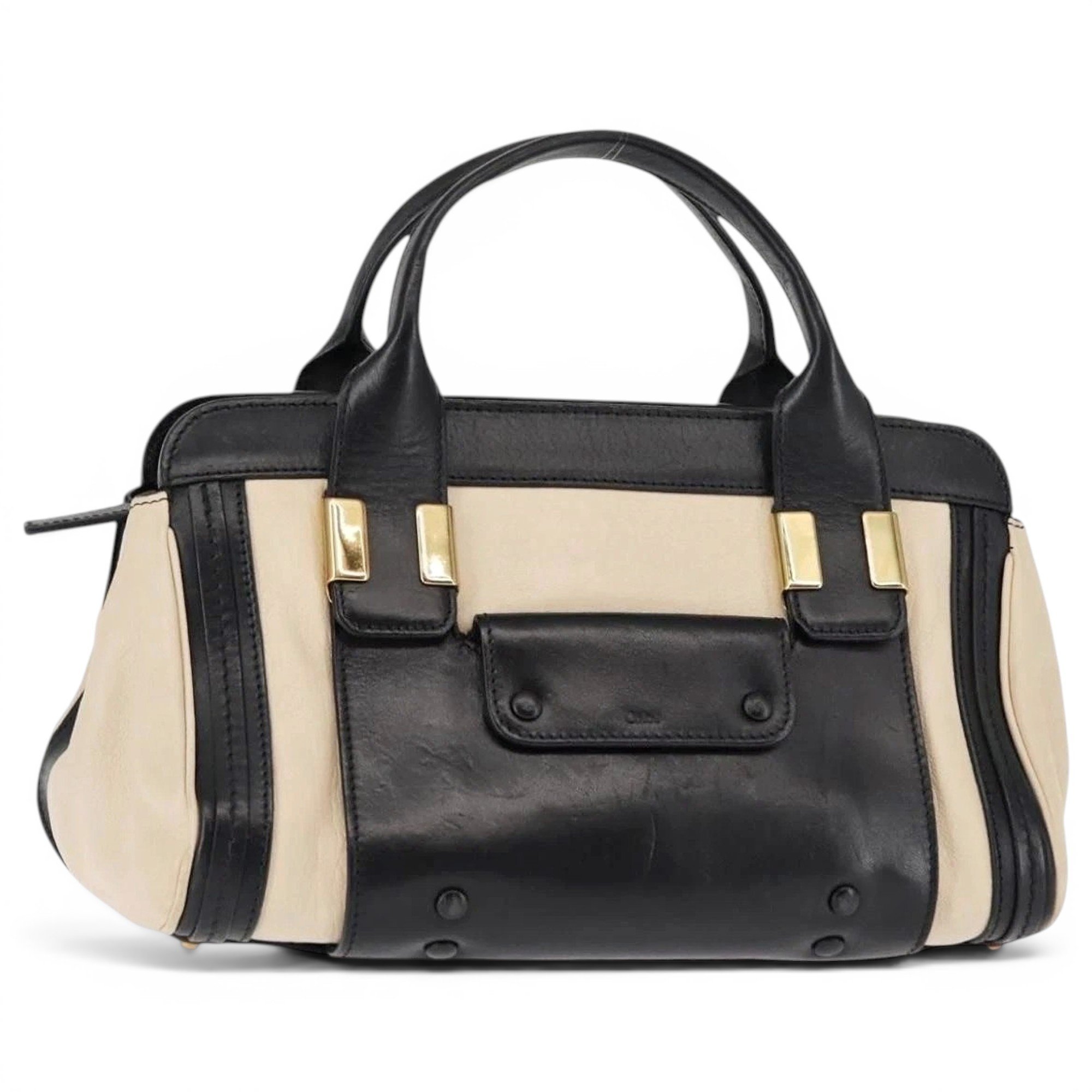 Leather handbag