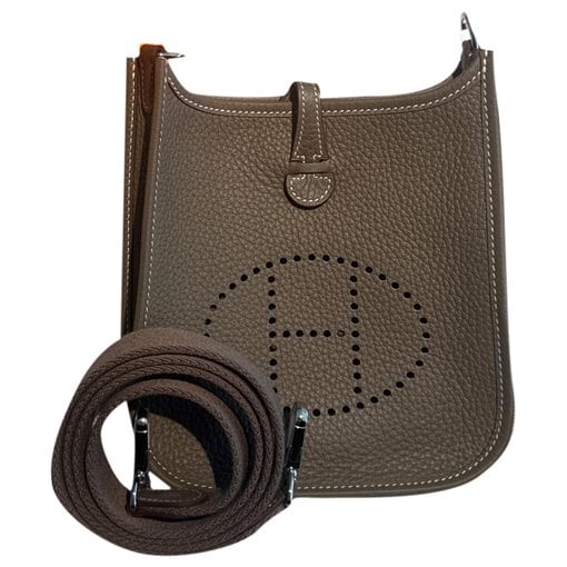 Mini Evelyne leather handbag