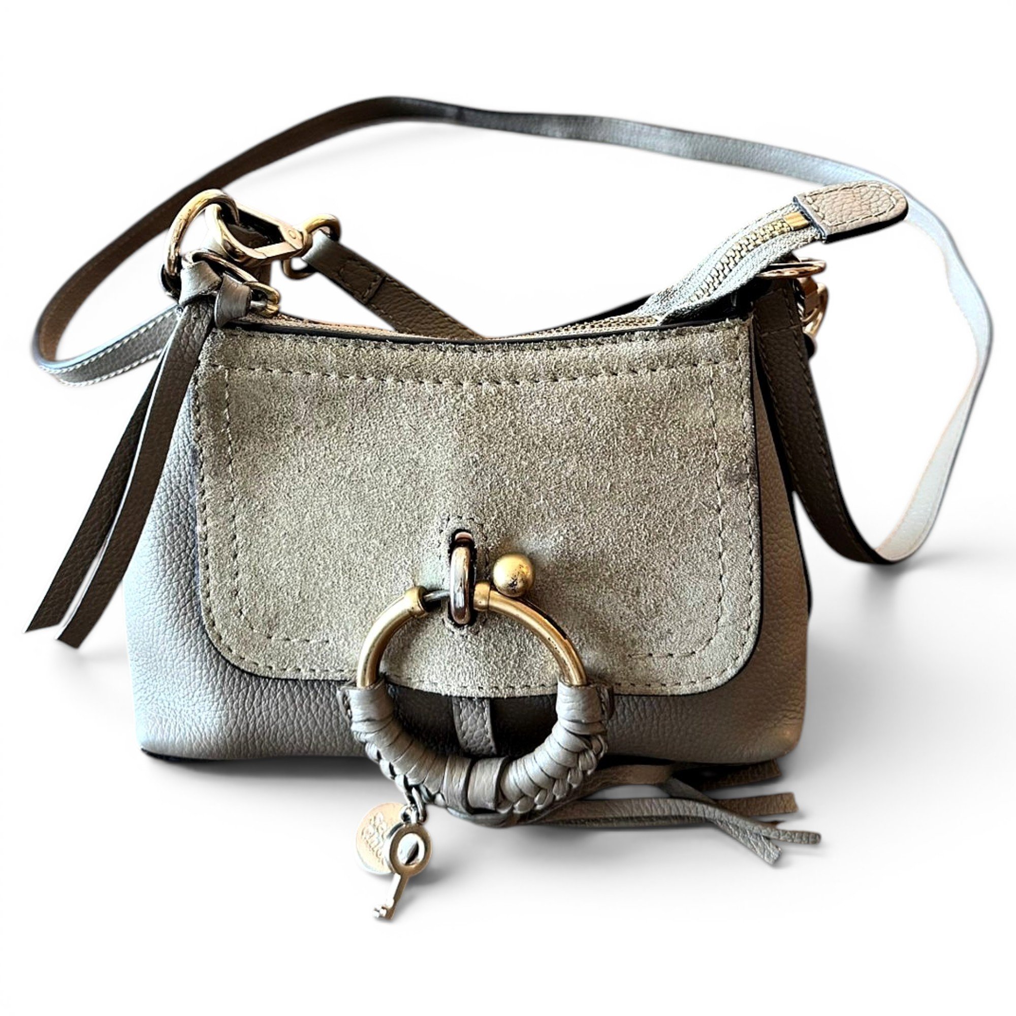 Joan leather crossbody bag