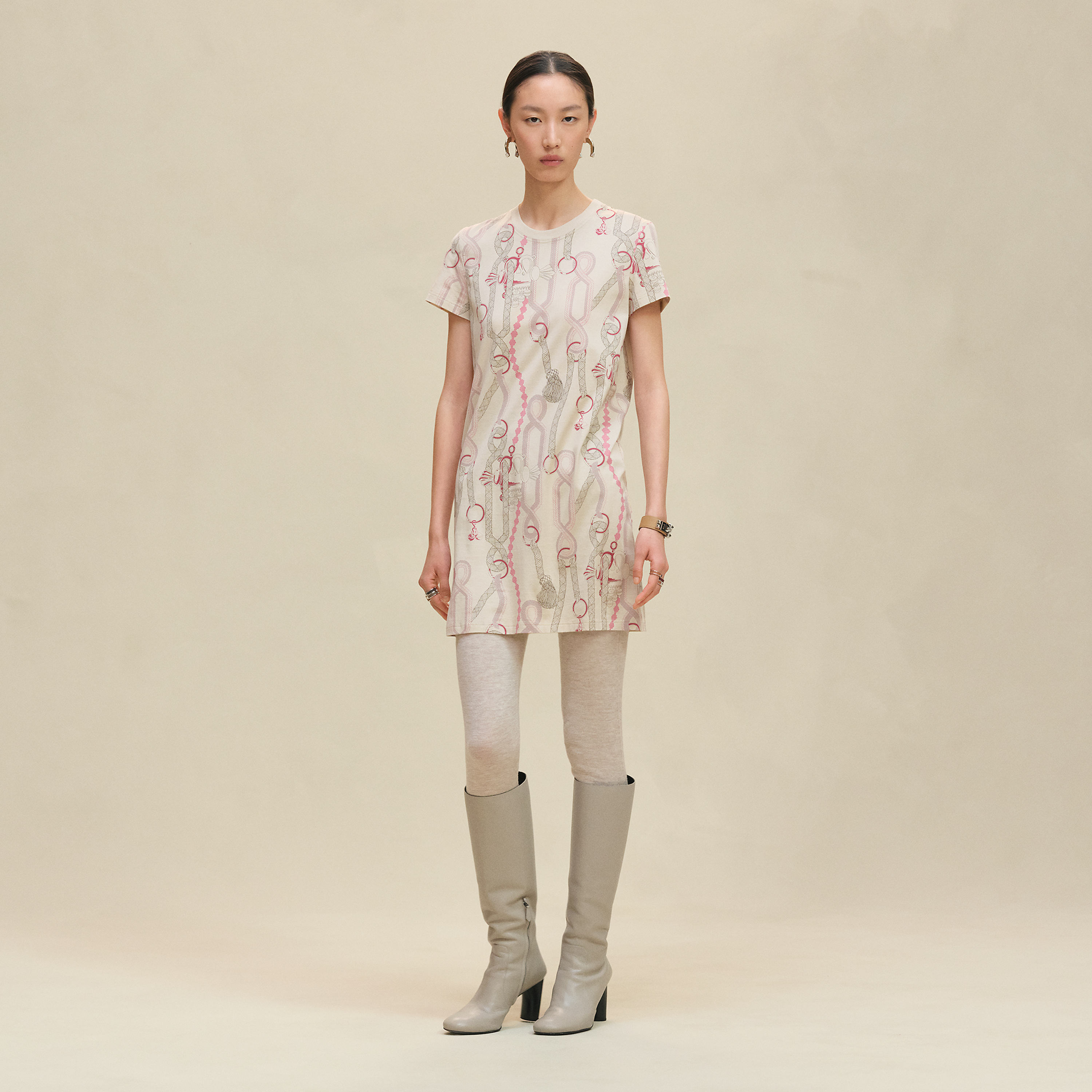 "Palefroi Remix" Straight Dress