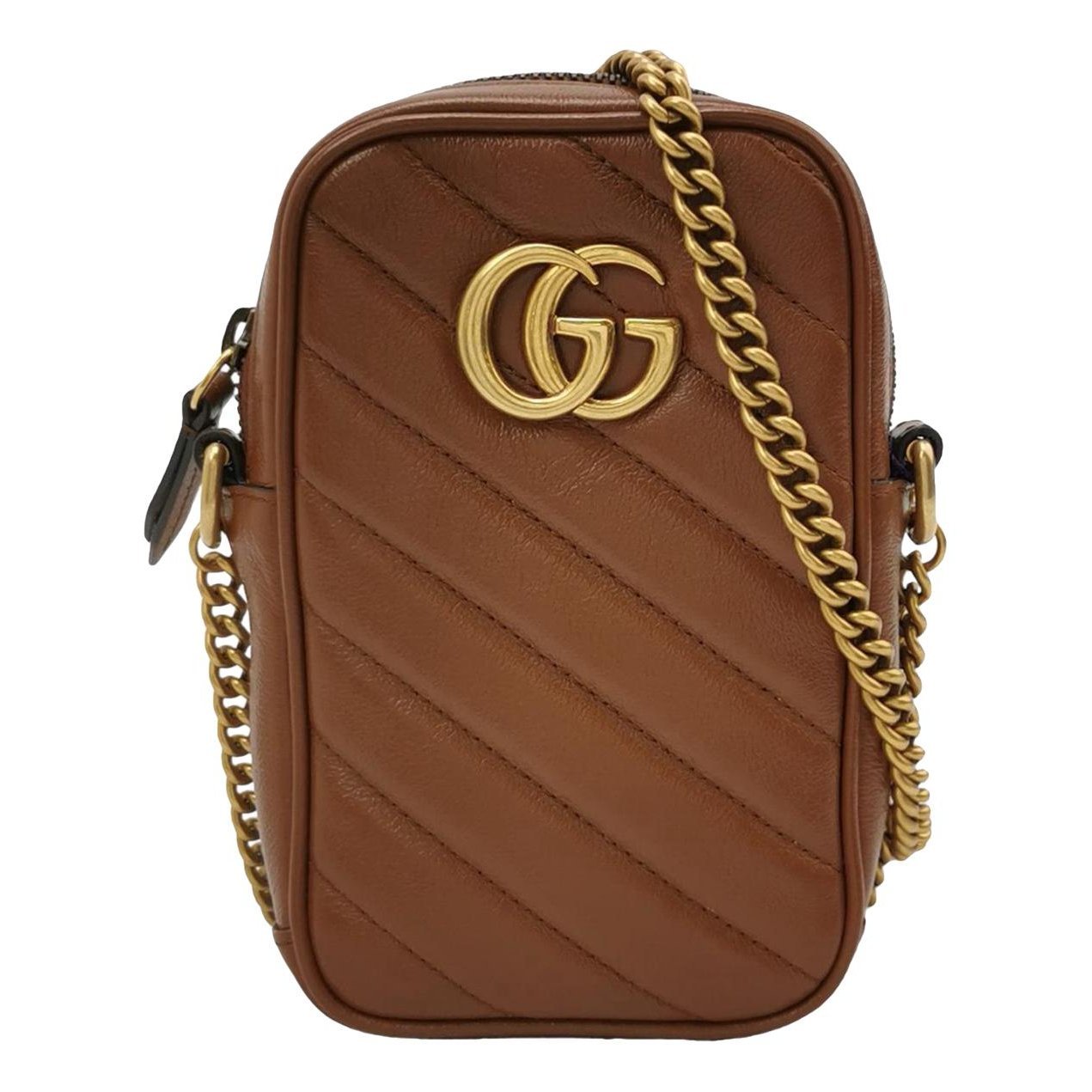 GG Marmont Phone leather crossbody bag