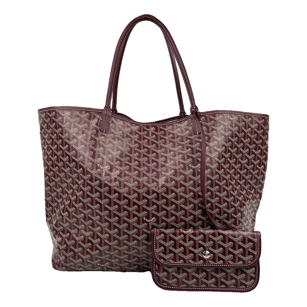 Goyard Saint-Louis leather tote