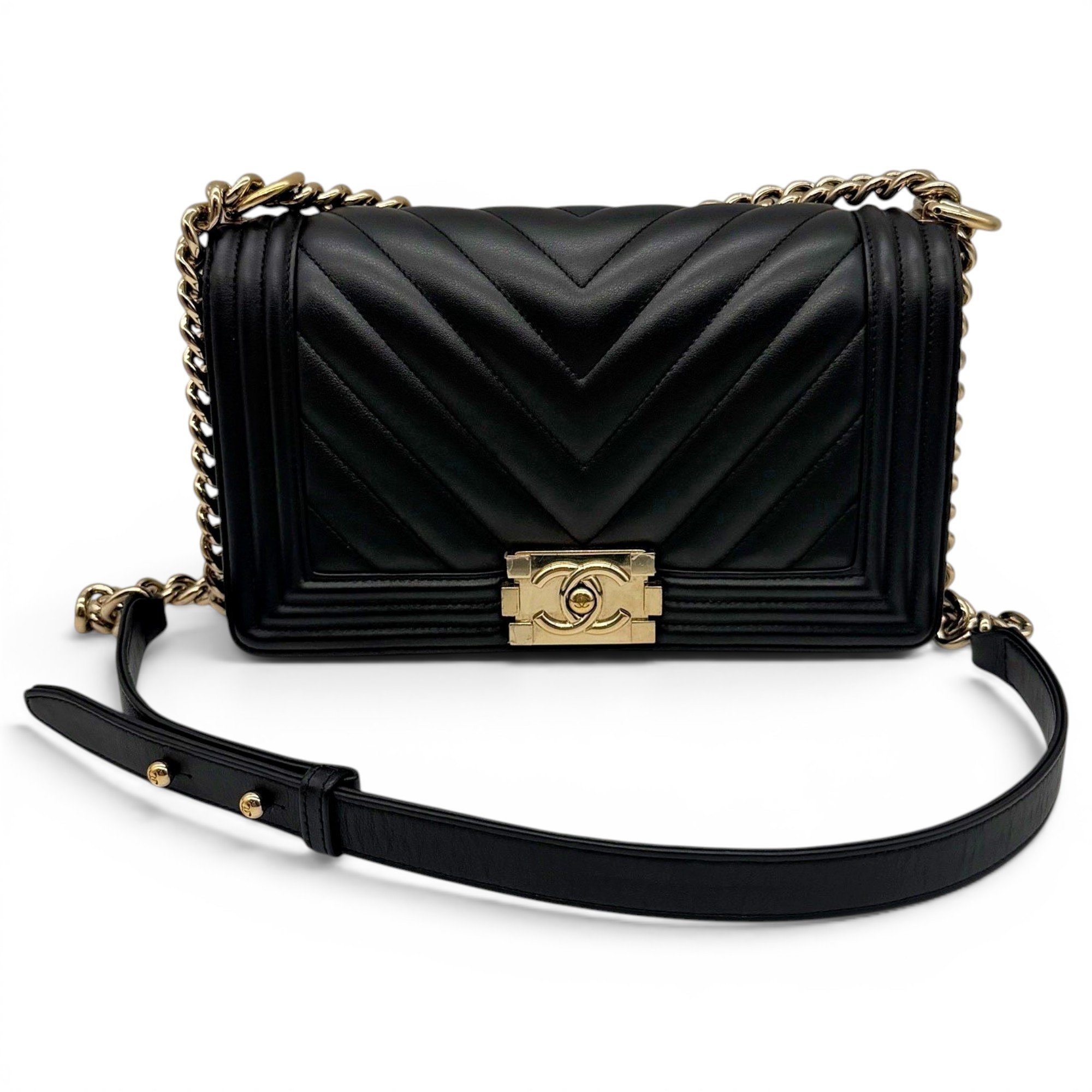 Boy leather handbag