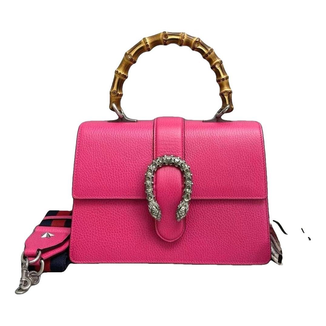 Dionysus Bamboo leather handbag