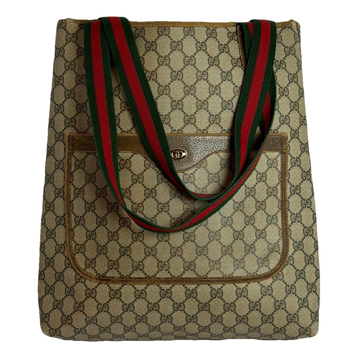 Leather tote