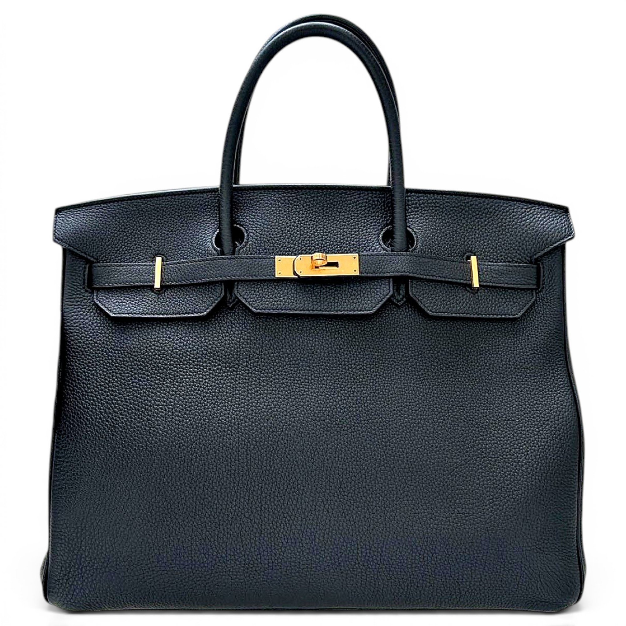 Birkin 40 leather handbag