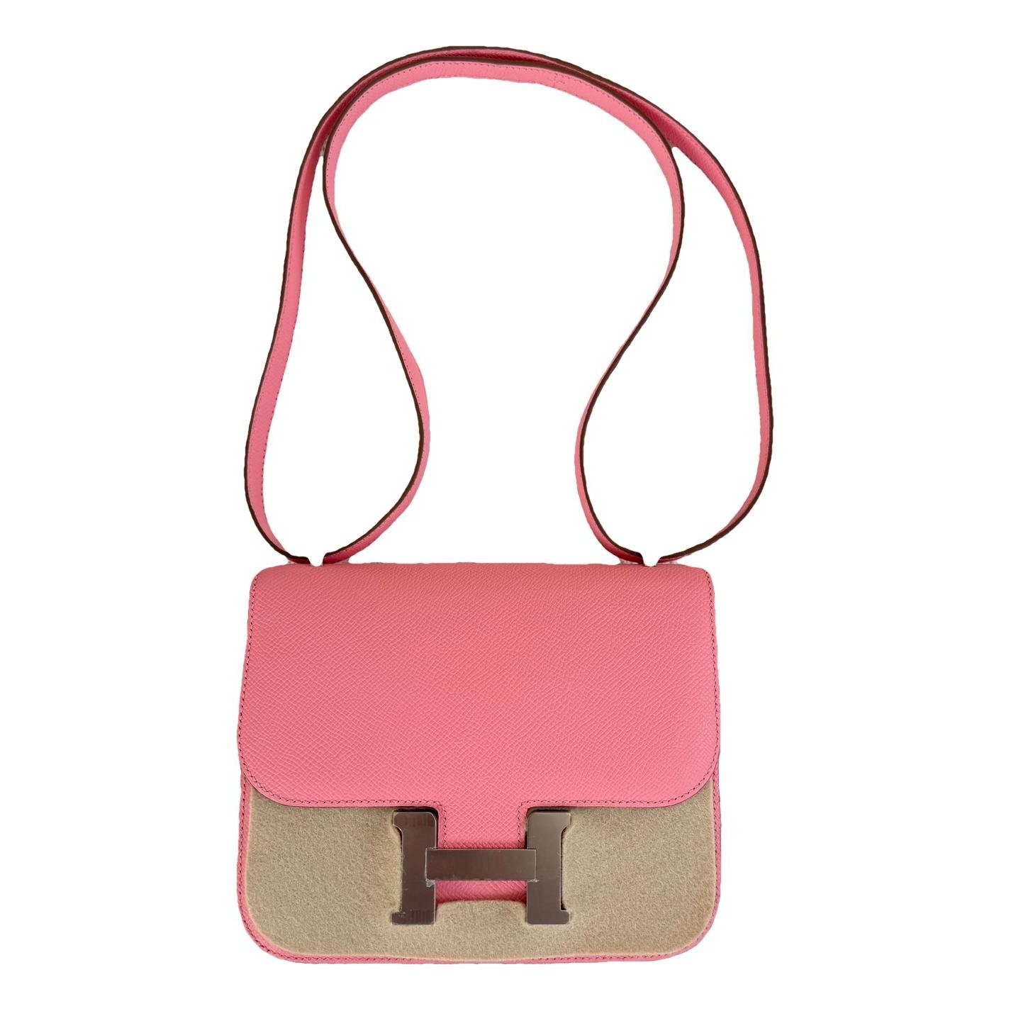 Hermes Constance 18 Handbag Rose Confetti Epsom Leather 2026
