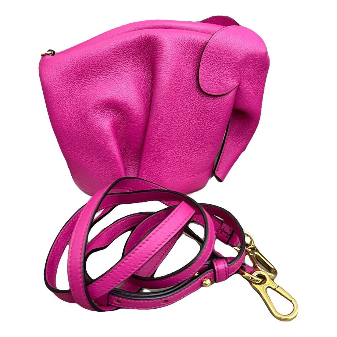 Animals leather crossbody bag