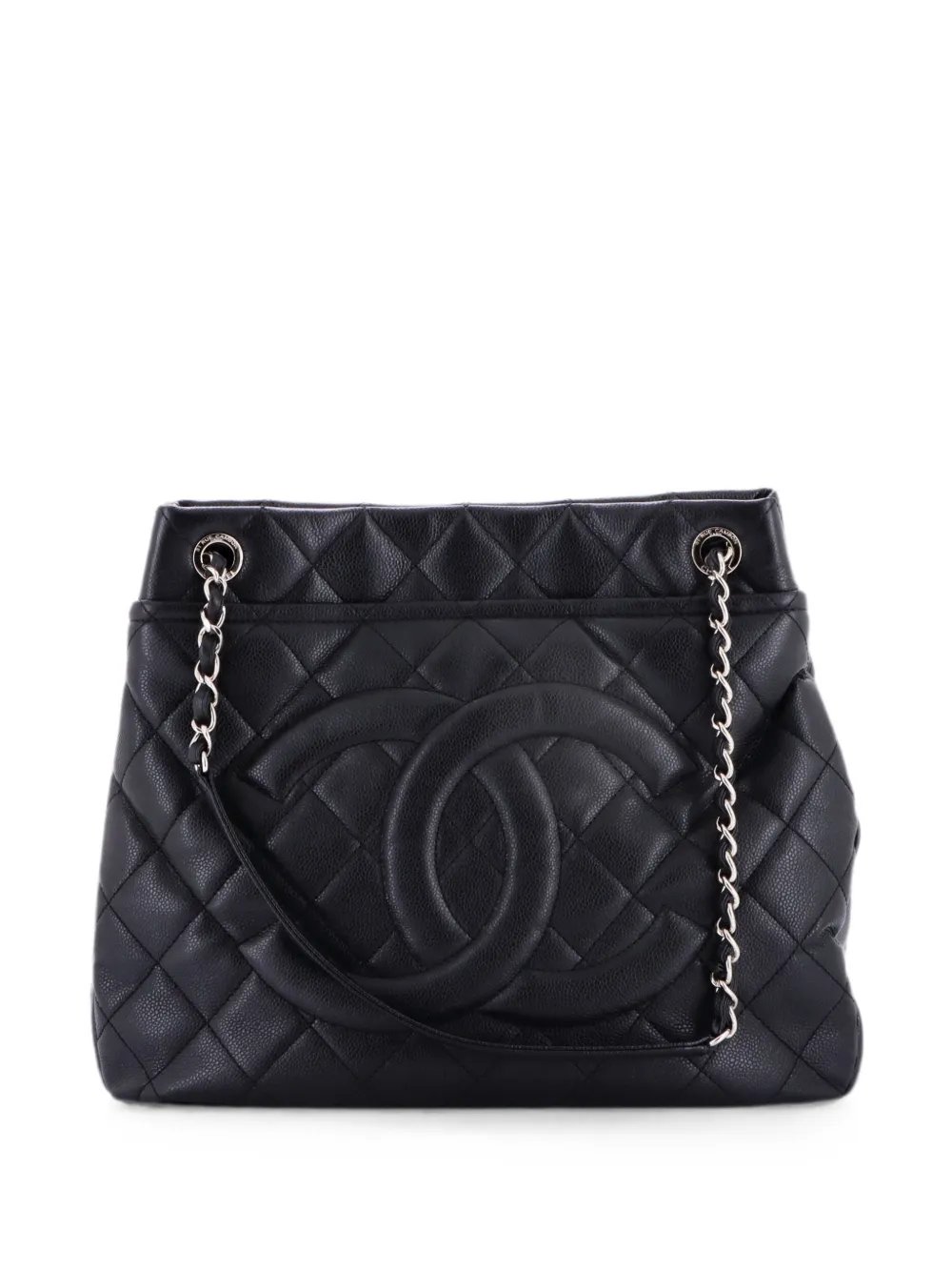 Timeless CC Soft Quilted Caviar XL tote bag