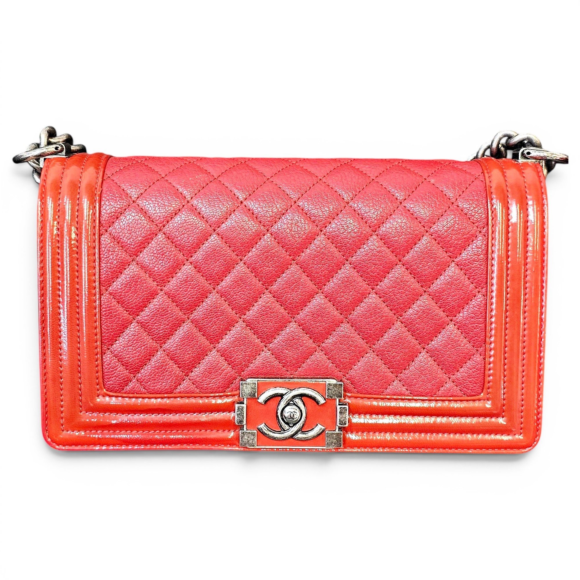 Boy leather crossbody bag