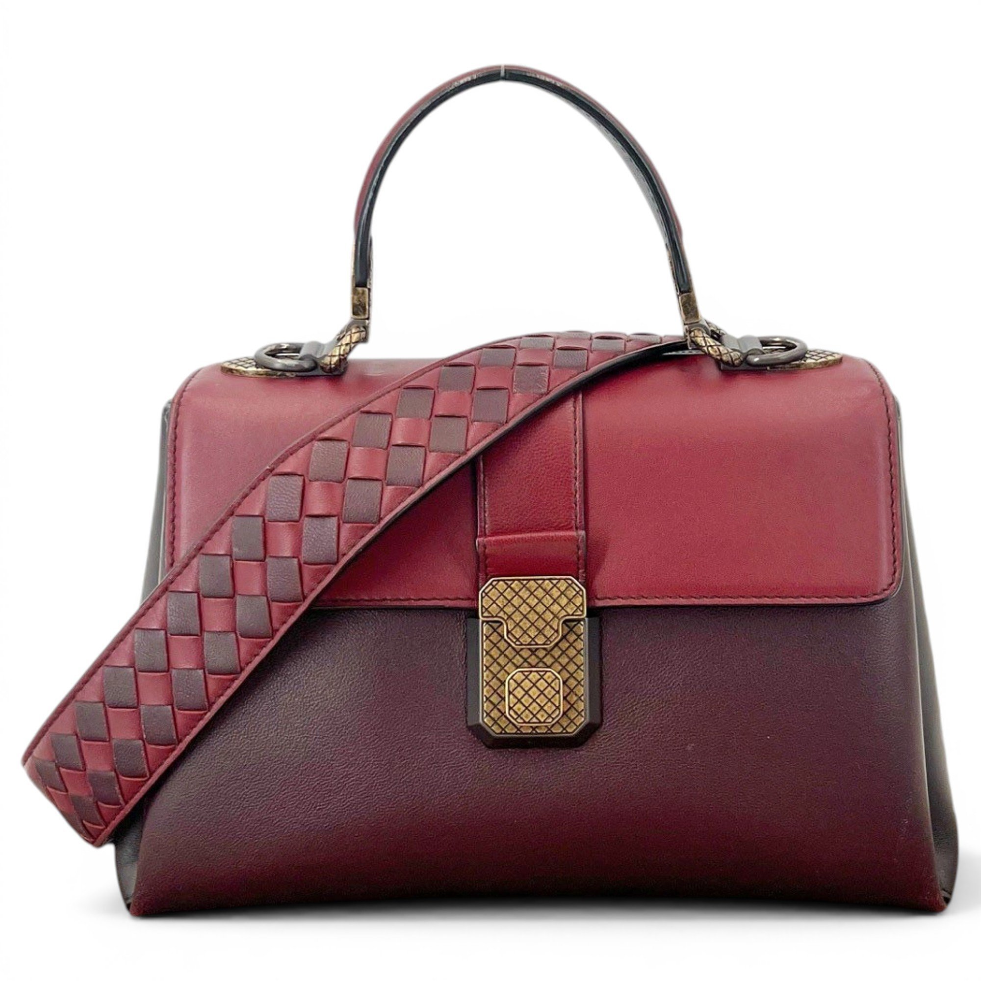 Piazza leather handbag