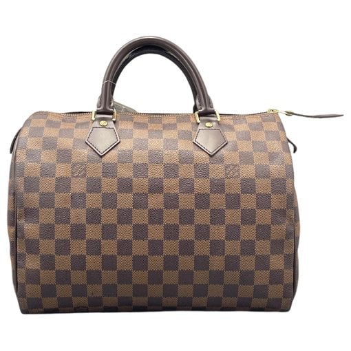 Speedy leather handbag