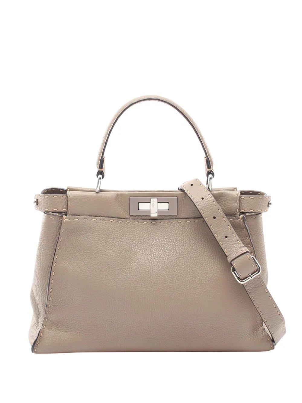 2010-2026 Medium Leather Selleria Peekaboo Iconic satchel