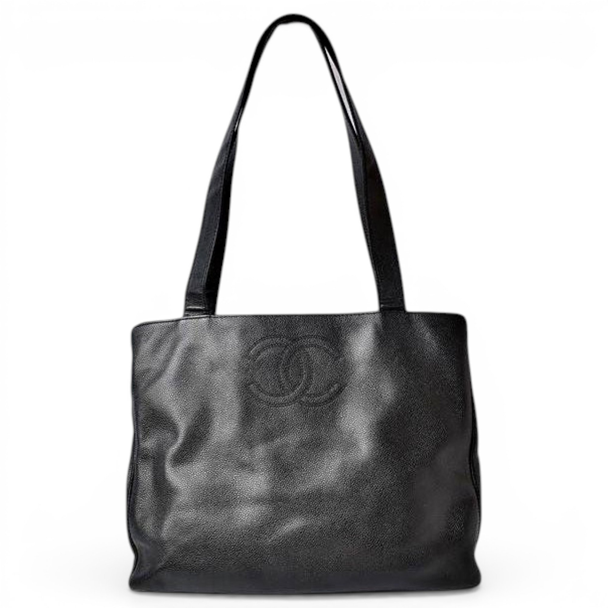 Leather tote