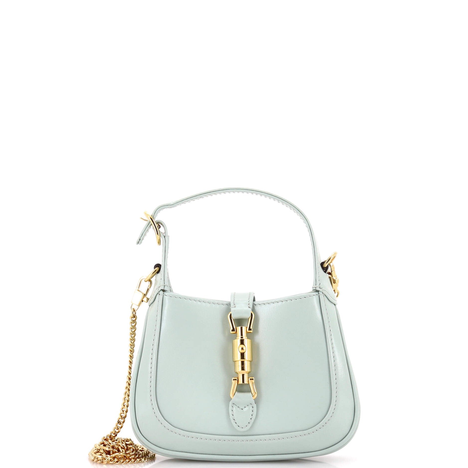 Jackie 1961 Chain Hobo Leather Super Mini
