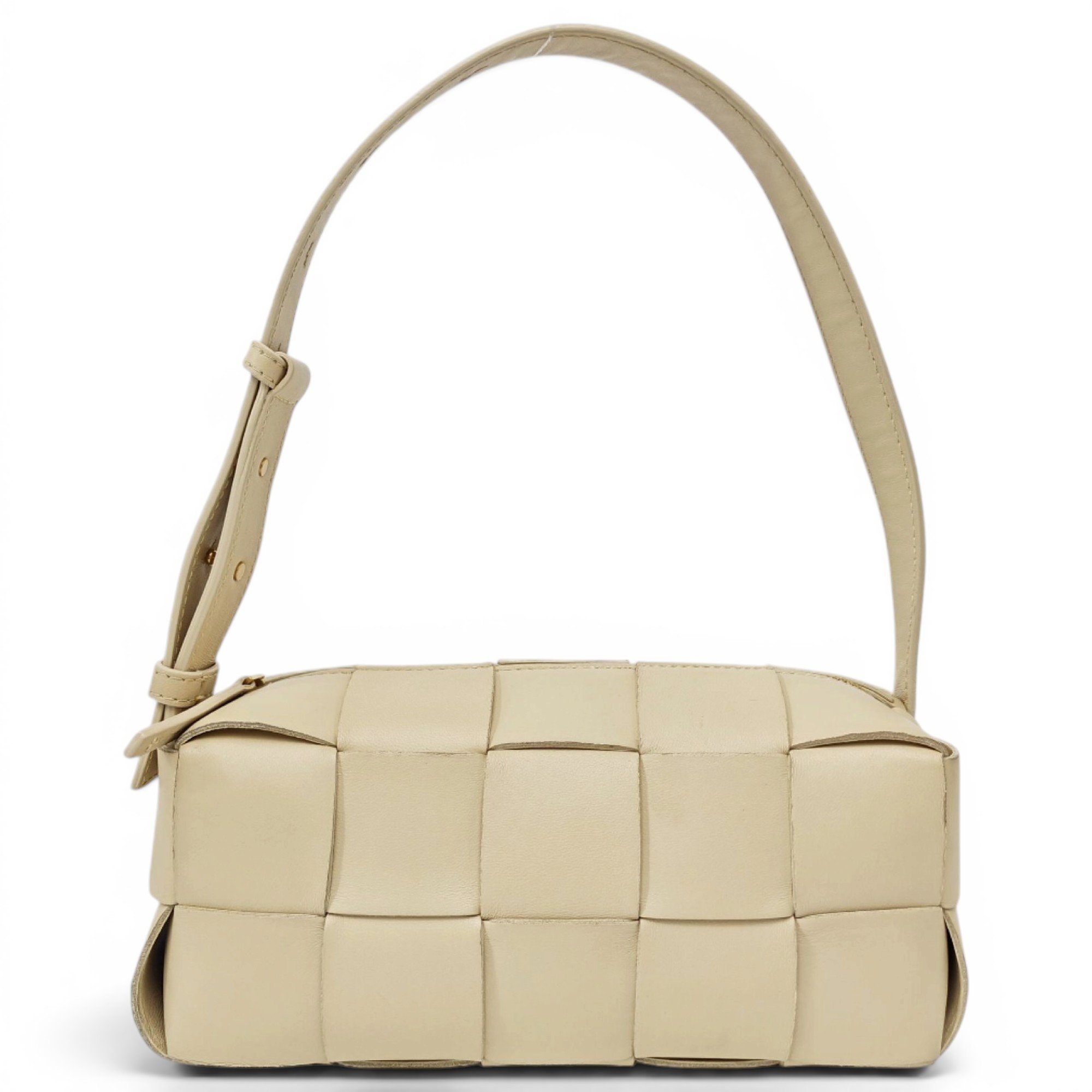 Brick Cassette leather handbag