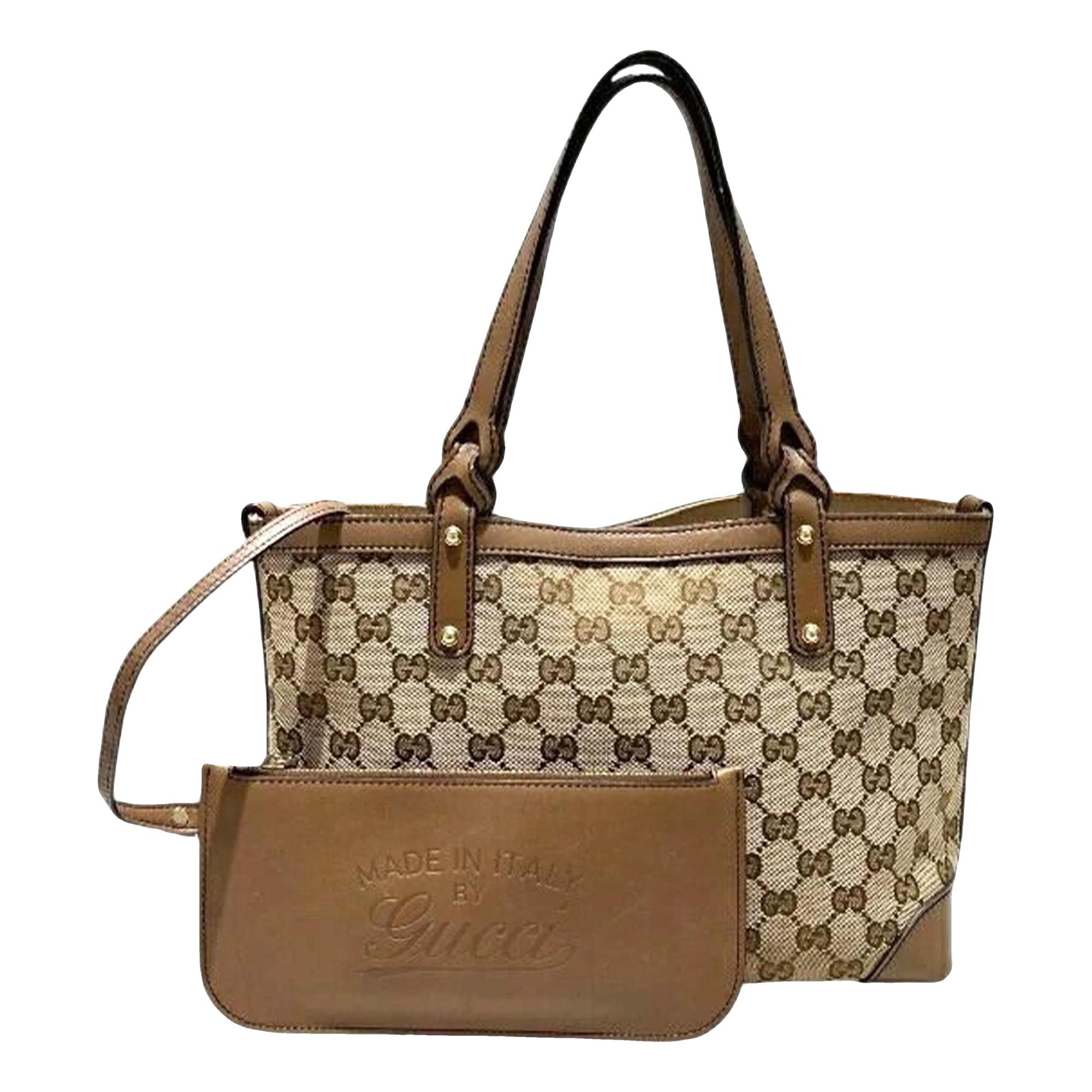 Leather tote