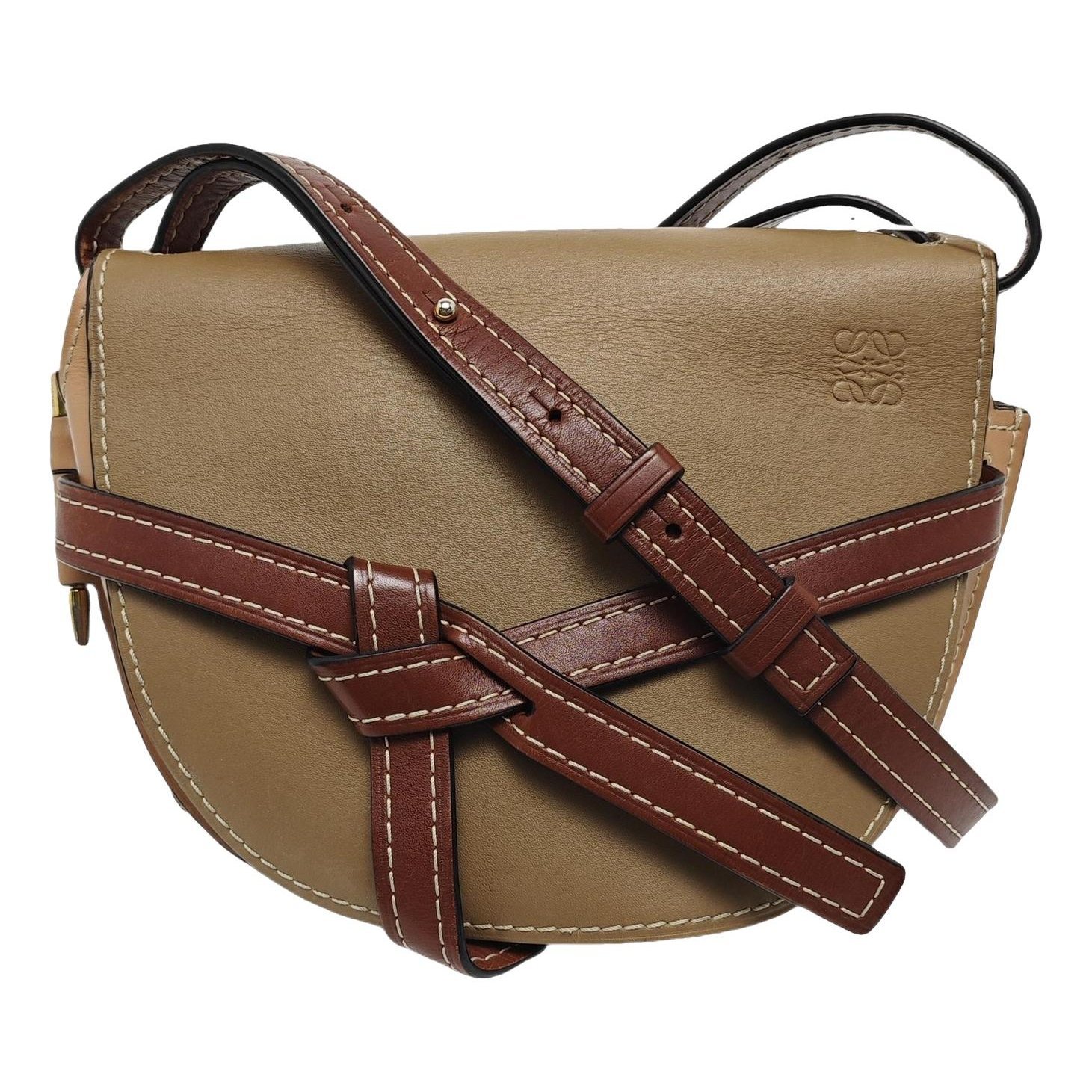 Gate leather handbag