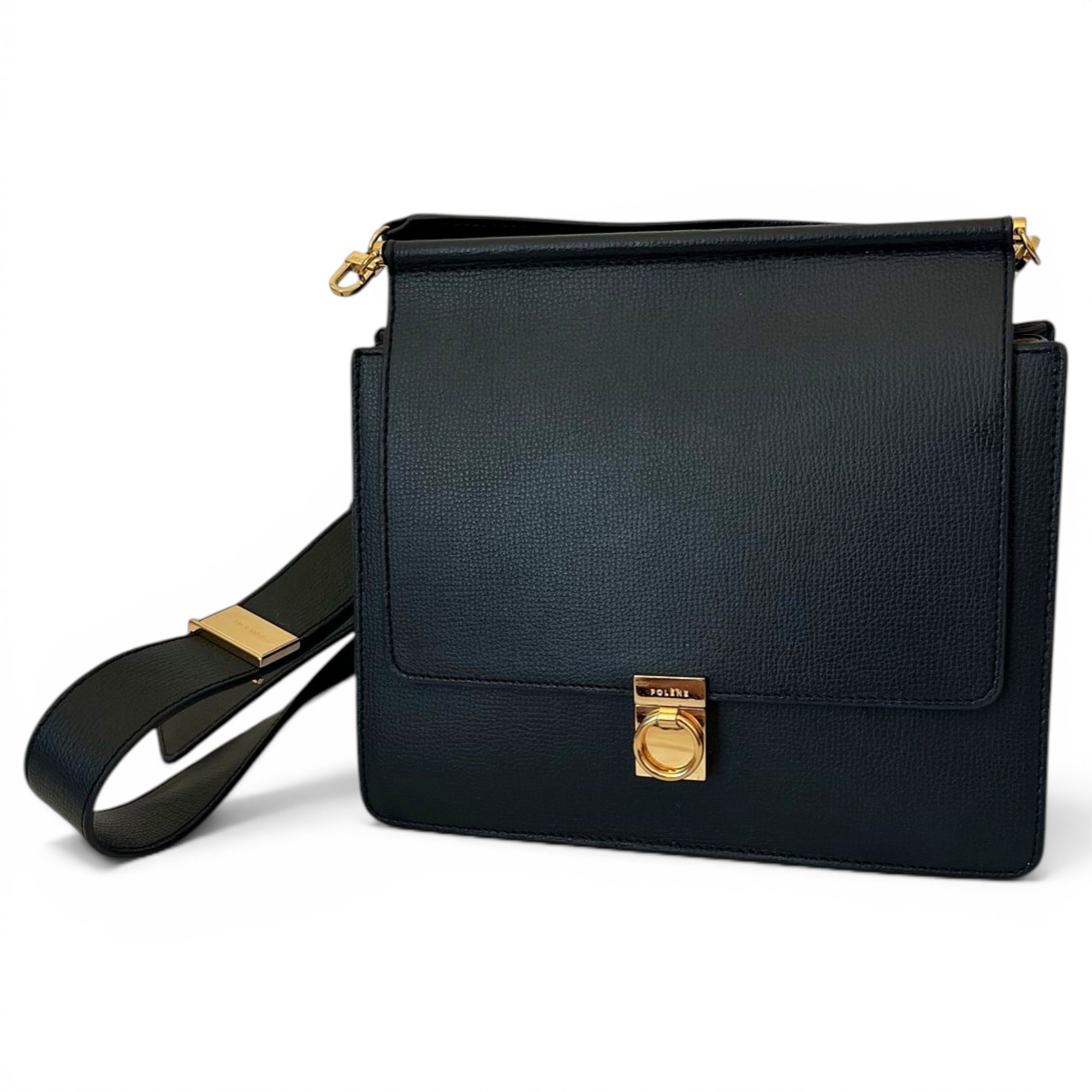 Polene Leather handbag