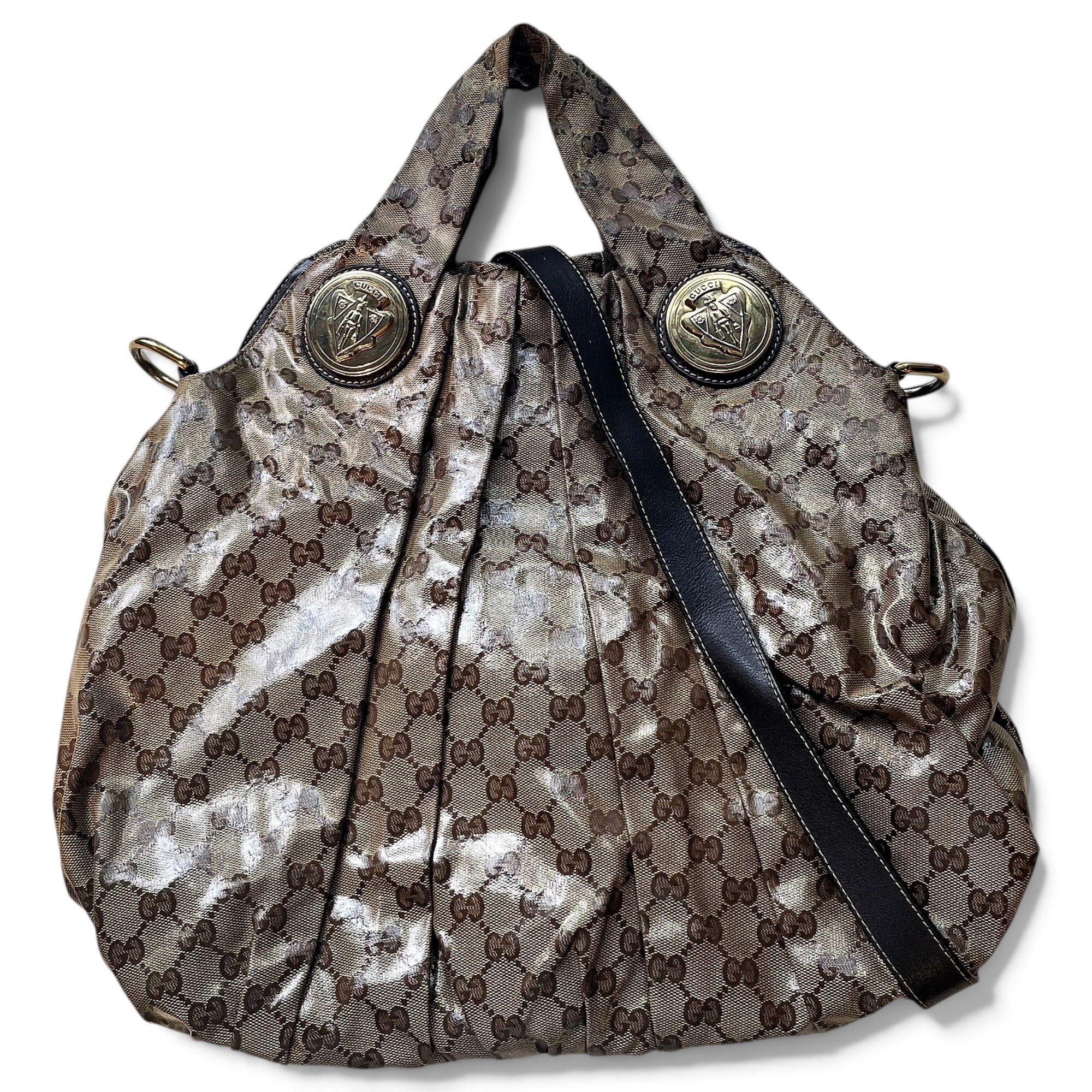 Leather tote